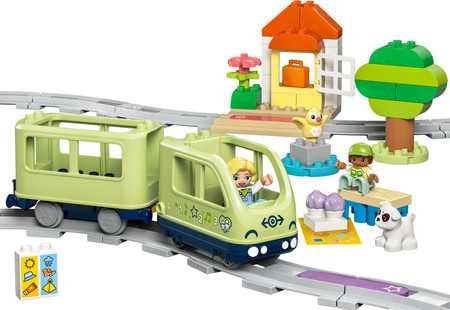 LEGO Duplo 10427 Przygoda Interaktywny Pociąg Dworzec Kolejowy Dźwięki 2+