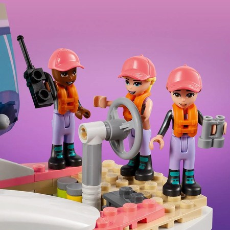 LEGO Friends 41716 Stephanie i Przygoda Pod Żaglami Łódź Statek + Akcesoria