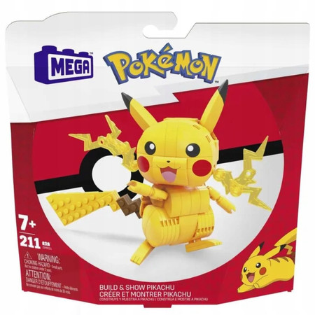 Mega Construx POKEMON Zestaw Konstrukcyjny Klocki PIKACHU GMD31