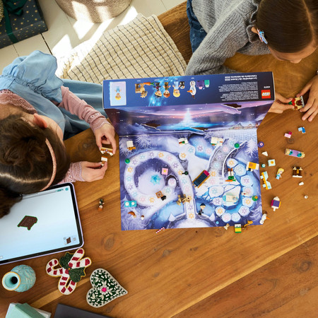 LEGO Disney 43273 Kalendarz adwentowy na 2025 rok Kraina Lodu Elza Anna