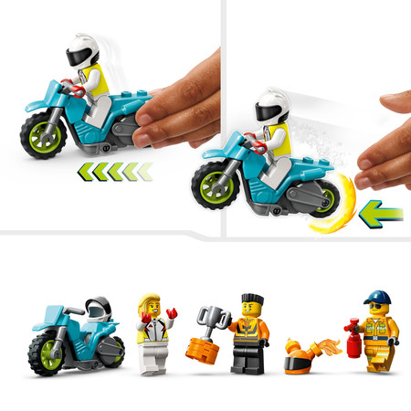 LEGO City Samochód Ciężarowy + Motor Kaskaderski