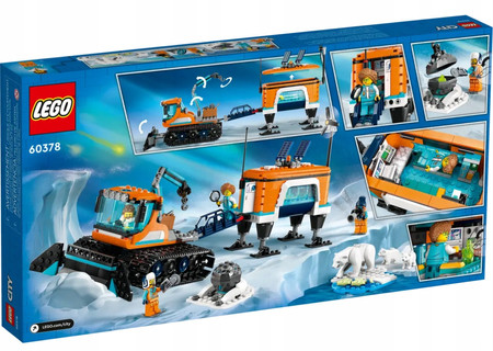 LEGO City 60378 Ciężarówka i laboratorium badawcze