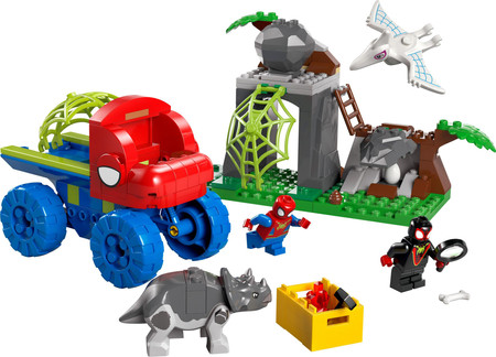 LEGO Marvel Spidey 11199 Misja Ratunkowa Zespołu Spidey'ego w Dinoterenówce