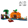 LEGO Minecraft 21248 Dyniowa farma Dom Steve Czarownica Łódka Pole Dynia