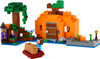 LEGO Minecraft 21248 Dyniowa farma Dom Steve Czarownica Łódka Pole Dynia