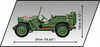 Klocki Wojskowe COBI 2806 Samochód Jeep Willys MB Medical Duży 1131EL. Auto