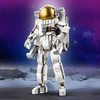 LEGO Creator 3w1 Kosmos 31152 Ruchoma Figurka Astronauta Pies Odrzutowiec