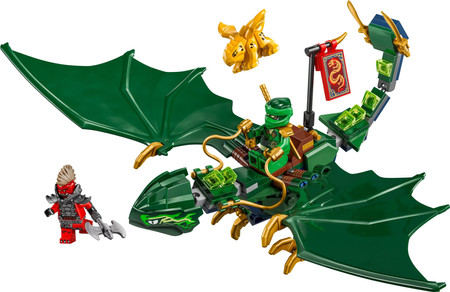 LEGO Ninjago 71829 Zielony Leśny Smok Lloyda Złote Smocze Dziecię Zwiadowca