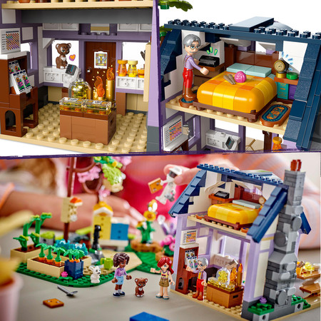 LEGO Friends 42669 Dom pszczelarza i Ogród Kwiatowy Ul Pszczoły Miód Kwiaty