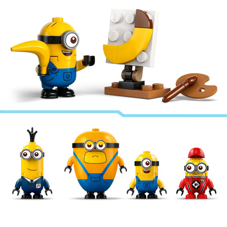 LEGO Minionki 75580 Minionki i Bananowóz Pojzd Figurki Akcesoria