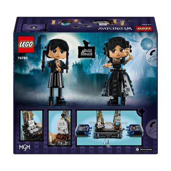 OUTLET LEGO Wednesday Addams 76780 Brama Akademii Nevermore Akcesoria 2 w 1