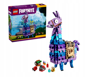 Lego Lama Zaopatrzeniowa 77071 Fortnite Supply Llama Kultowa postać