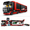 LEGO City 60445 City 60445 Ciężarówka F1 z samochodami F1 RB20 i AMR24
