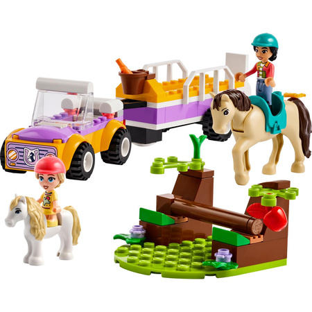 LEGO Friends 42634 Przyczepa na konia i kucyka