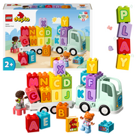 LEGO Duplo 10421 Samochód Ciężarówka z alfabetem Nauka Literek Duże klocki