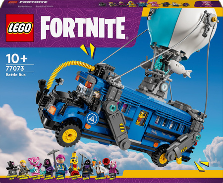 LEGO Fortnite 77073 Bus Bojowy Latający Autobus Figurki z Gry Wideo Pojazd