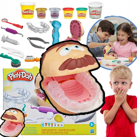 Play-Doh Ciastolina Dentysta 454 g F1259 Hasbro