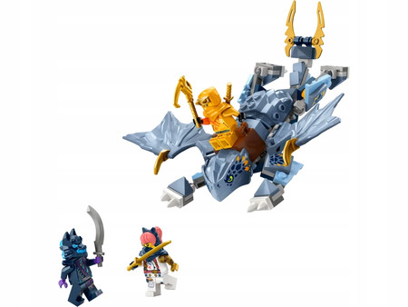 Lego Ninjago Powstanie Smoków 71810 Mały smok Riyu Ruchomy Smok + 3 Figurki