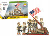 Klocki COBI 2059 Raising the Flag on Iwo Jima 1945 6 FIGUREK MARINES USA