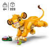 LEGO Disney 43243 Król Lew lwiątko Simba Lew Simba z Króla Lwa