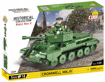 COBI 2269 CZOŁG CROMWELL HELA Gen. MACZEK KLOCKI