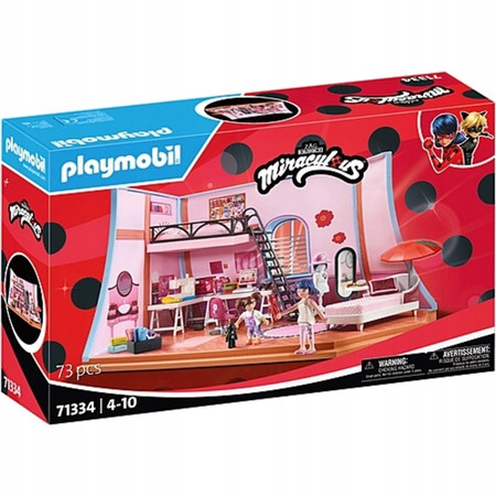 Playmobil Miraculous 71334 Poddasze Marinette