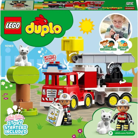 OUTLET LEGO Duplo Straż pożarna Samochód Wóz strażacki 10969