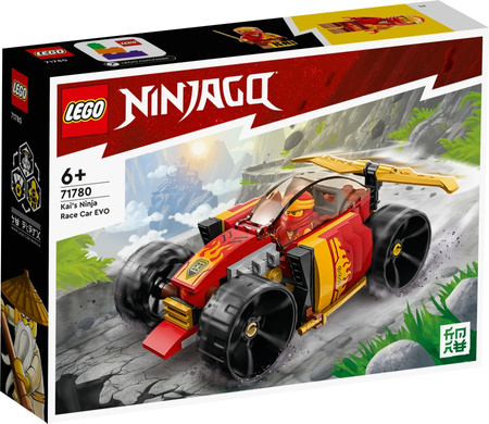 LEGO Ninjago Samochód wyścigowy ninja Kaia EVO Auto Pojazd + Figurka 71780