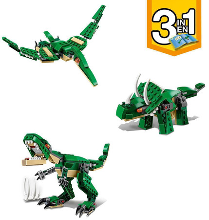 Lego Creator Potężne dinozaury 3w1 31058