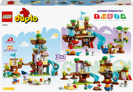 OUTLET LEGO Duplo 10993 Domek na drzewie 3w1 Duży Zestaw