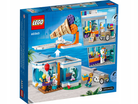 LEGO City 60363 Lodziarnia Akcesoria 3 Figurki