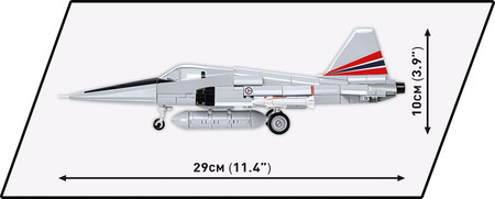 Klocki Wojskowe Cobi 5858 Model Samolot Northrop F-5A Freedom Fighter 358EL
