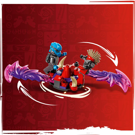 LEGO Ninjago 71841 Burzowa Wioska Dragonów Arena Walki Powstanie Smoków