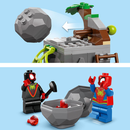 LEGO Marvel Spidey 11199 Misja Ratunkowa Zespołu Spidey'ego w Dinoterenówce