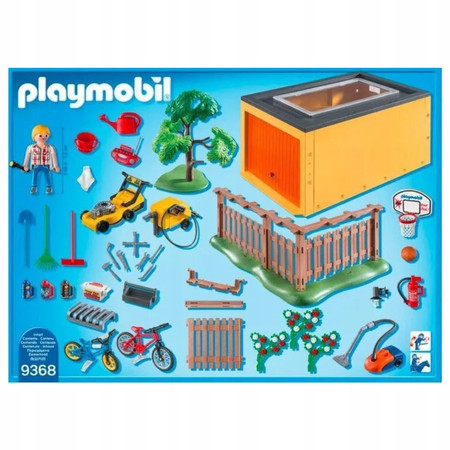 Klocki Playmobil Garaż i Parking Dla Rowerów 9368