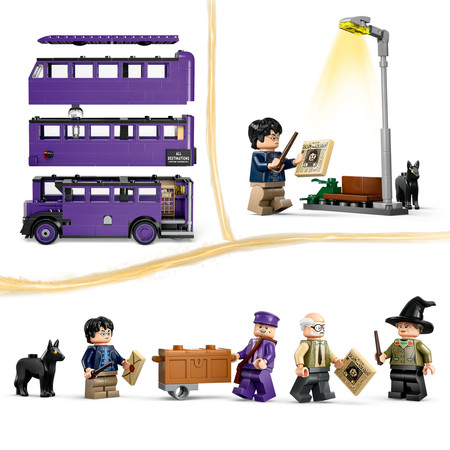 LEGO Harry Potter 76446 Przygoda na Pokładzie Błędnego Rycerza Autobus