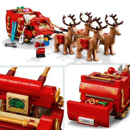 LEGO 40499 Sanie Świętego Mikołaja