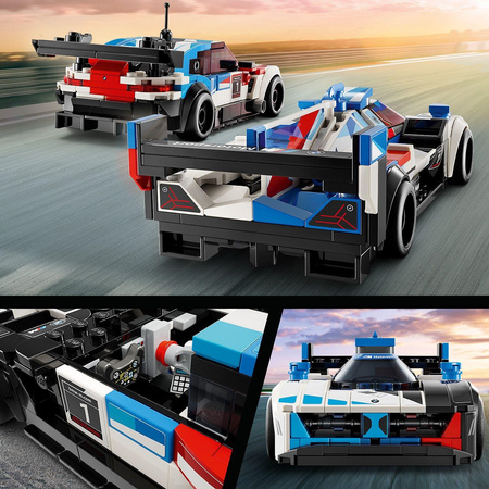 OUTLET LEGO Speed Champions 2x Samochód 76922 BMW M4 GT3 i BMW M Hybrid V8 Auta