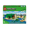 LEGO Minecraft Otwierany Dom na plaży żółwi 21254 Wojownik Utopiec Żółw