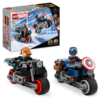 LEGO Super Heroes 76260 Czarna Wdowa i Kapitan