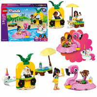 LEGO Friends 42658 Impreza na Basenie z Jednorożcem i Flamingiem