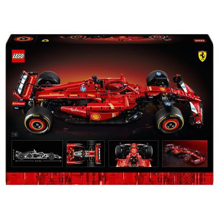 LEGO Technic 42207 Bolid F1 Ferrari SF-24 Car Auto wyścigowe