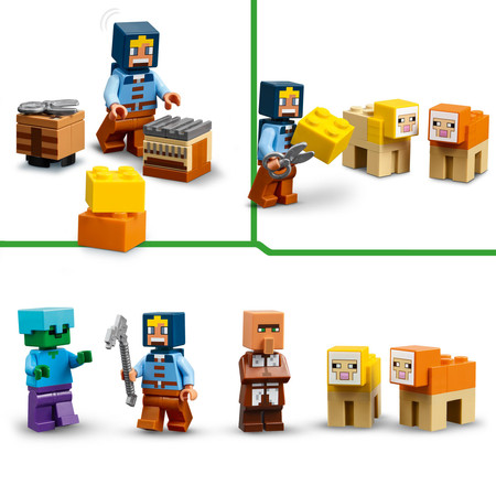 LEGO Minecraft 21262 Farma z wiatrakiem