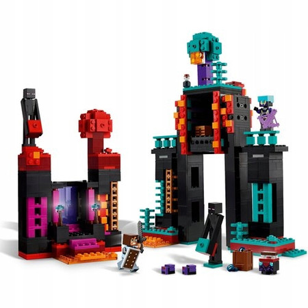 LEGO Minecraft 21279 Wieża Endermana lub Twierdze 2 w 1 Enderman