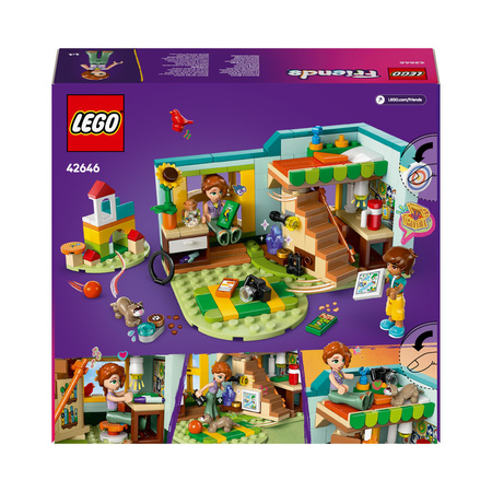 LEGO Friends 42646 Pokój Autumn Leo Ptak Fretka Słonecznik Plac Zabaw