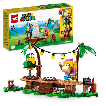 LEGO Super Mario 71421 Dżunglowy koncert Dixie Kong zestaw rozszerzający