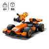 LEGO City 60442 Kierowca F1 i Bolid McLaren Samochód Wyścigówka Formuła 1