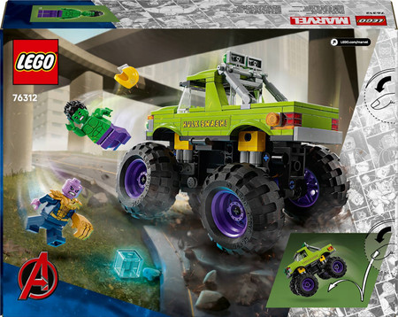 LEGO Super Heroes Marvel 76312 Hulk Truck kontra Thanos