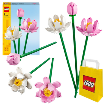 LEGO Creator 40647 Kwiaty lotosu Kwiat Kwiatki Botanical Collection