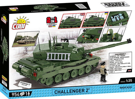 COBI 2627 Czołg Challenger 2